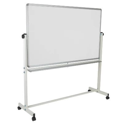 Flash Furniture HERCULES Series Double-Sided Mobile White Board with Stand 12 Flash Furniture HERCULES Series Double-Sided Mobile White Board with Stand - Image 12