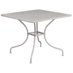 Flash Furniture Oia Commercial Grade 35.5" Square Steel Patio Table -Flash Furniture Sale Store GUEST 6577f716 fbfa 4a4f 994b 8f4f4013be9a