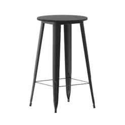 Flash Furniture Declan Commercial Indoor/Outdoor 23.75" Round Bar Top Table -Flash Furniture Sale Store GUEST 665a5858 1af9 4d1e a1dc 9a0105024852