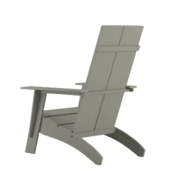 Flash Furniture Sawyer Modern All-Weather Poly Resin Wood Adirondack Chair -Flash Furniture Sale Store GUEST 682f8d84 08c8 4e14 8b04 7970e7e7e703