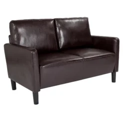 Flash Furniture Washington Park Upholstered Loveseat - Black LeatherSoft -Flash Furniture Sale Store GUEST 6acedf05 c962 451e bd2a 7005092d7120