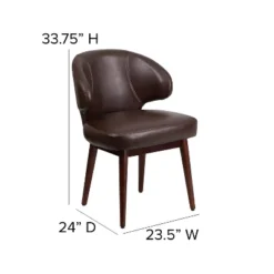 Flash Furniture Comfort Back Series Side Reception Chair with Walnut Legs -Flash Furniture Sale Store GUEST 6c2f7316 f8eb 448a a03a 524ee7badd0a