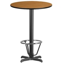 Flash Furniture 30" Round Reversible Bar Height Table Top & 22" X-Base with Foot Ring -Flash Furniture Sale Store GUEST 6e2346b6 f057 4038 a5ae f398c26202cb