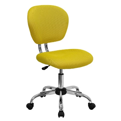 Flash Furniture Mid-Back Mesh Padded Swivel Task Office Chair 16 Flash Furniture Mid-Back Mesh Padded Swivel Task Office Chair - Image 16
