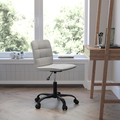 Flash Furniture Sorrento Home & Office Armless Tufted Task Chair 14 Flash Furniture Sorrento Home & Office Armless Tufted Task Chair - Image 14