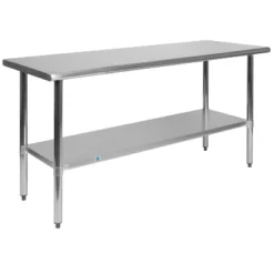 Flash Furniture Stainless Steel 18 Gauge Prep And Work Table With Undershelf - NSF Certified -Flash Furniture Sale Store GUEST 7292ddc8 c6a2 455c 8453 38e8499c00fa
