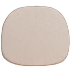 Flash Furniture Natural Thin Cushion with Tiebacks for Chiavari Chairs