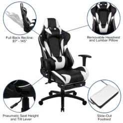 Flash Furniture Gaming Desk and Footrest Reclining Chair Bundle -Flash Furniture Sale Store GUEST 75c114a1 094b 4162 90b8 cb3c4e4b92cc