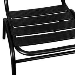 Flash Furniture Lila Aluminum Triple Slat Back Indoor-Outdoor Armless Stack Chair -Flash Furniture Sale Store GUEST 76581172 b8ad 40ec ad1b 101e8469db4e
