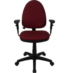 Flash Furniture Mid-Back Fabric Ergonomic Task Chair with Adjustable Arms -Flash Furniture Sale Store GUEST 77b22aad 0f5d 4e08 bd39 6a493319b574