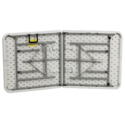 Flash Furniture 5-Foot Bi-Fold Granite White Plastic Folding Table -Flash Furniture Sale Store GUEST 7853760e 1305 4a30 93ea 5cf04401a5d0