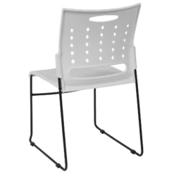 Flash Furniture HERCULES Series 881 Lb. Capacity White Sled Base Stack Chair With Air-Vent Back 14 Flash Furniture HERCULES Series 881 Lb. Capacity White Sled Base Stack Chair With Air-Vent Back -Flash Furniture Sale Store GUEST 78d4e6a2 2cb1 4da1 a735 f52a80e9c572