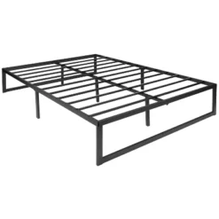 Flash Furniture 14 Inch Metal Platform Bed Frame with Steel Slat Support -Flash Furniture Sale Store GUEST 78f1056f 7874 488a 8df5 d64c53a306d3