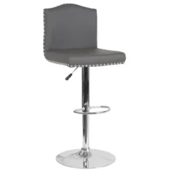 Flash Furniture Bellagio Contemporary Adjustable Height Crown Back Barstool with Accent Nail Trim 31 Flash Furniture Bellagio Contemporary Adjustable Height Crown Back Barstool with Accent Nail Trim -Flash Furniture Sale Store GUEST 79019174 ca7f 46a2 ac65 7b26905e9130