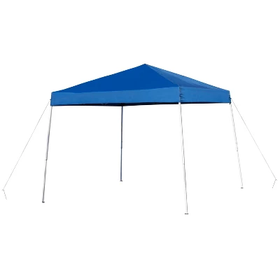 Flash Furniture 8'x8' Pop Up Event Canopy Tent with Folding Table and Bench Set 7 Flash Furniture 8'x8' Pop Up Event Canopy Tent with Folding Table and Bench Set - Image 7