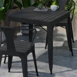 Flash Furniture Helvey 31.5" Square Indoor/Outdoor Steel Dining Table 12 Flash Furniture Helvey 31.5" Square Indoor/Outdoor Steel Dining Table -Flash Furniture Sale Store GUEST 7cada1d9 c978 4c44 87c7 070d204c33b7