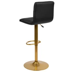 Flash Furniture Modern Vinyl Adjustable Barstools with Gold Base - Set of 2 -Flash Furniture Sale Store GUEST 7cc8513b a019 42d4 a268 b0c36bc0fe87