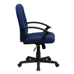 Flash Furniture Executive Swivel Office Chair - Navy Blue Fabric