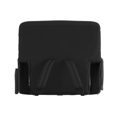 Flash Furniture Malta Portable Heated Reclining Stadium Chair with Armrests 5 Flash Furniture Malta Portable Heated Reclining Stadium Chair with Armrests - Image 5