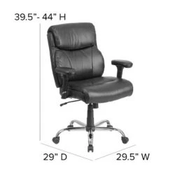 Flash Furniture HERCULES Series Big & Tall 400 Lb. Rated Swivel Ergonomic Task Chair 13 Flash Furniture HERCULES Series Big & Tall 400 Lb. Rated Swivel Ergonomic Task Chair -Flash Furniture Sale Store GUEST 7e1fe0a9 3e21 4c18 a833 b1396fc6961b