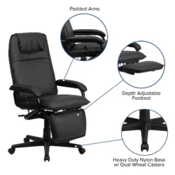 Flash Furniture High Back Reclining Executive Office Chair with Footrest -Flash Furniture Sale Store GUEST 7e7ee250 5574 42fe b065 e115f37b5bfd