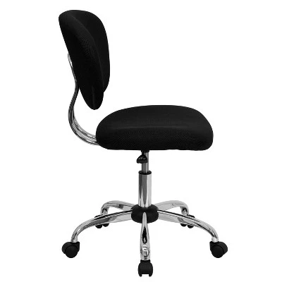 Flash Furniture Mid-Back Mesh Padded Swivel Task Office Chair 1 Flash Furniture Mid-Back Mesh Padded Swivel Task Office Chair
