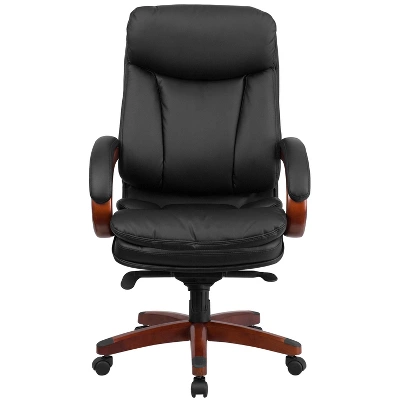 Flash Furniture High Back Black LeatherSoft Executive Ergonomic Office Chair 8 Flash Furniture High Back Black LeatherSoft Executive Ergonomic Office Chair - Image 8
