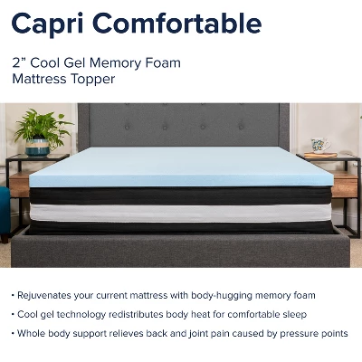 Flash Furniture Capri King 12 Inch Pocket Spring Mattress with 2 Inch Gel Memory Foam Topper 5 Flash Furniture Capri King 12 Inch Pocket Spring Mattress with 2 Inch Gel Memory Foam Topper - Image 5