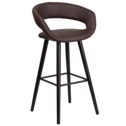 Flash Furniture Brynn Series 29" Contemporary Vinyl Barstool with Wood Frame -Flash Furniture Sale Store GUEST 83a9cf4d a8d9 4acf 9e41 05af442c7e68