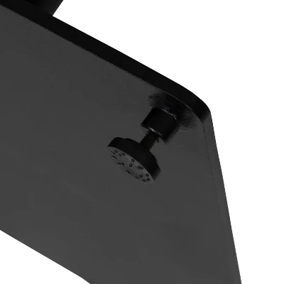 Flash Furniture Lark 3-Piece Outdoor Patio Bistro Set with Faux Teak Poly Slats 9 Flash Furniture Lark 3-Piece Outdoor Patio Bistro Set with Faux Teak Poly Slats - Image 9