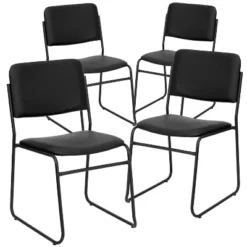 Flash Furniture HERCULES Series High Density Stacking Chair with Sled Base - Set of 4 -Flash Furniture Sale Store GUEST 856f7089 a689 43b8 b4fb b9a946623d50