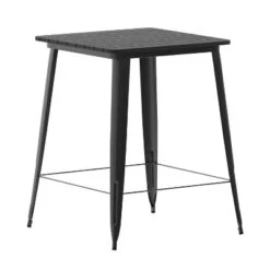 Flash Furniture Declan Commercial 31.5" Square Bar Height Table with All-Weather Poly Resin Top -Flash Furniture Sale Store GUEST 869c8719 92c9 40c3 8750 d5fff58f795d