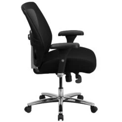Flash Furniture HERCULES Series 24/7 Intensive Use Big & Tall 500 Lb. Rated Black Mesh Executive Ergonomic Office Chair With Ratchet Back -Flash Furniture Sale Store GUEST 87b161a4 351b 4568 8e22 cbd6a3f069ef
