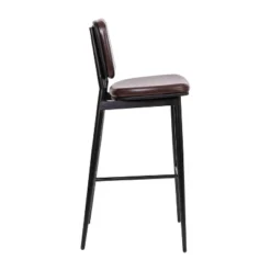 Flash Furniture Kenzie Commercial Grade LeatherSoft Mid-Back Barstools - Set of 2 -Flash Furniture Sale Store GUEST 89398199 5848 40a0 a7e1 29461f93afc2