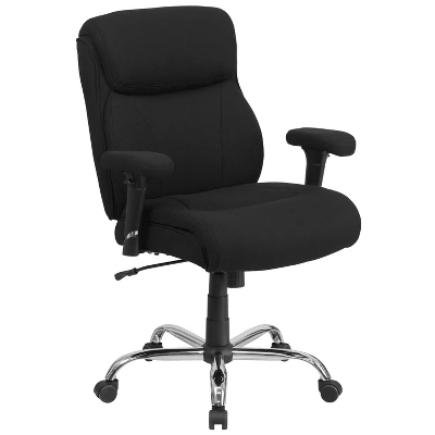 Flash Furniture HERCULES Series Big & Tall 400 Lb. Rated Swivel Ergonomic Task Chair 11 Flash Furniture HERCULES Series Big & Tall 400 Lb. Rated Swivel Ergonomic Task Chair - Image 11