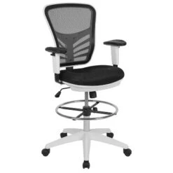 Flash Furniture Mid-Back Mesh Ergonomic Drafting Chair With Adjustable Chrome Foot Ring, Adjustable Arms 27 Flash Furniture Mid-Back Mesh Ergonomic Drafting Chair With Adjustable Chrome Foot Ring, Adjustable Arms -Flash Furniture Sale Store GUEST 8c8ff1ef f2c0 4d8b b771 c2a48886b6cb
