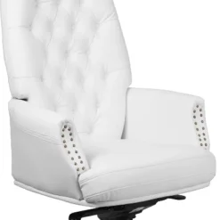 Flash Furniture High Back Tufted White LeatherSoft Executive Office Chair -Flash Furniture Sale Store GUEST 8f49f362 b28c 4358 87e2 b24319964d4c