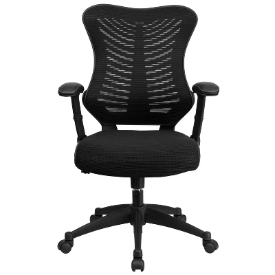 Flash Furniture Executive Swivel Office Chair with Mesh Padded Seat 8 Flash Furniture Executive Swivel Office Chair with Mesh Padded Seat - Image 8