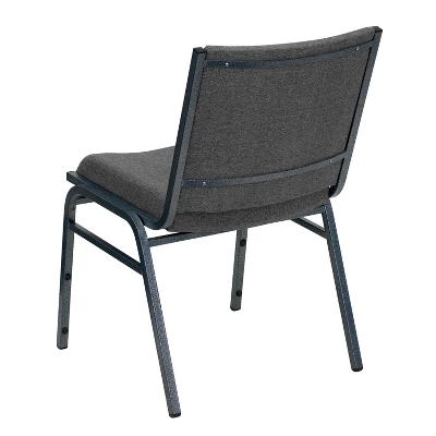 Flash Furniture HERCULES Series Heavy Duty Gray Fabric Stack Chair 6 Flash Furniture HERCULES Series Heavy Duty Gray Fabric Stack Chair - Image 6