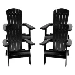 Flash Furniture Charlestown All-Weather Folding Adirondack Chairs - Set of 4 -Flash Furniture Sale Store GUEST 9776ed06 480d 4ab0 83a2 c5c6163bc3aa