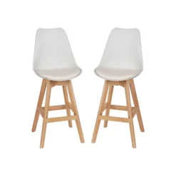 Flash Furniture Dana Set Of 2 Commercial Grade Modern Counter Stools With Cushioned Seat And Wooden Frame -Flash Furniture Sale Store GUEST 987e1647 bd61 4284 94fe b716ef507f5f
