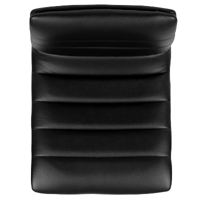 Flash Furniture Modern Vinyl Adjustable Height Barstool with Horizontal Stitching 8 Flash Furniture Modern Vinyl Adjustable Height Barstool with Horizontal Stitching - Image 8