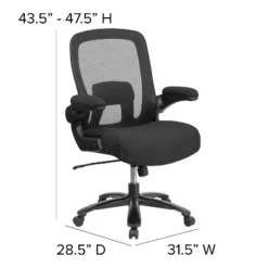 Flash Furniture HERCULES Series Big & Tall 500 Lb. Mesh Executive Office Chair 13 Flash Furniture HERCULES Series Big & Tall 500 Lb. Mesh Executive Office Chair -Flash Furniture Sale Store GUEST 9d7f6ac8 b628 4f28 b6e0 bfe0bef0d208