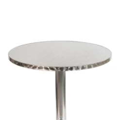 Flash Furniture 23.5" Round Aluminum Indoor-Outdoor Bar Height Table -Flash Furniture Sale Store GUEST 9effdfd2 6ea4 48b7 ba8c 7a5608592d57