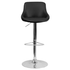 Flash Furniture Contemporary Vinyl Bucket Seat Adjustable Height Barstool -Flash Furniture Sale Store GUEST 9f196f54 ecf9 436d b154 142ee172c0c5