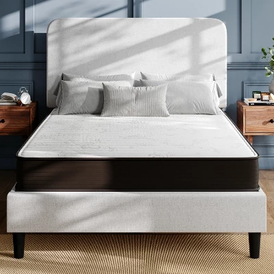 Flash Furniture Dream 8 Inch Hybrid Mattress in a Box 1 Flash Furniture Dream 8 Inch Hybrid Mattress in a Box