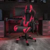 Flash Furniture X20 Ergonomic Racing Gaming Chair - Red LeatherSoft Recliner