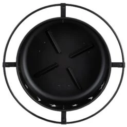 Flash Furniture 29" Round Wood Burning Fire Pit with Moon & Star Cutouts -Flash Furniture Sale Store GUEST a3cde623 9a1c 4a72 851c 14d5ca93571e