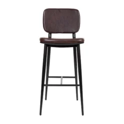Flash Furniture Kenzie Commercial Grade LeatherSoft Mid-Back Barstools - Set of 2 -Flash Furniture Sale Store GUEST a3fbee5f a614 4817 a2d9 060bab3757a6