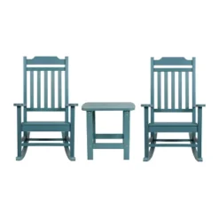 Flash Furniture Winston All-Weather Rocking Chair Set of 2 with Accent Table 25 Flash Furniture Winston All-Weather Rocking Chair Set of 2 with Accent Table -Flash Furniture Sale Store GUEST a461980b c1cd 4f9d 9313 09256eee0a48